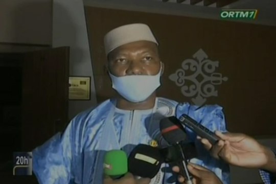 ORTM/Visite des locaux de l’Assemblée nationale par le Président l'institut, Moussa TIMBINE