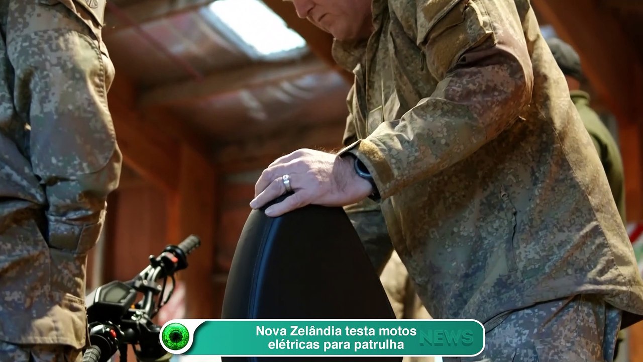 Nova Zelândia testa motos elétricas para patrulha