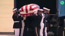 Rep. John Lewis' Casket Arrives in Washington D.C. Aboard Air Force Two