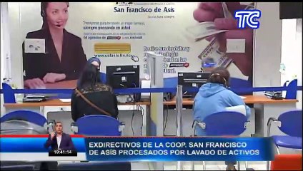 Exdirectivos de Cooperativa se encuentran procesados por presunto lavado de activos