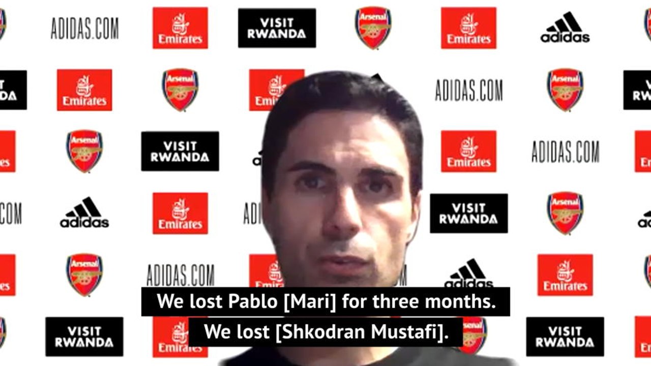 Arteta confirms long injury lay-off for Mustafi