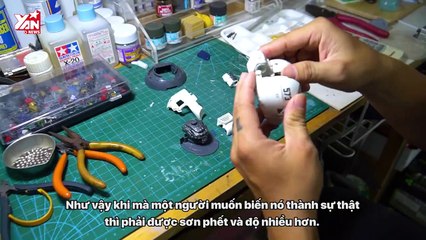 Chàng trai chi hơn nửa tỷ để thỏa mãn niềm đam mê Gundam từ bé