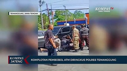 Komplotan Pembobol ATM Diringkus Polres Temanggung