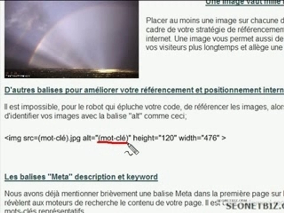 referencement et positionnement internet-images
