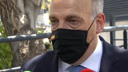 Tebas asume toda la responsabilidad del viaje del Fuenlabrada a La Coruña