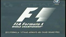 18# Abu Dabi 2012 parte 1/6 Latino Fox Sport