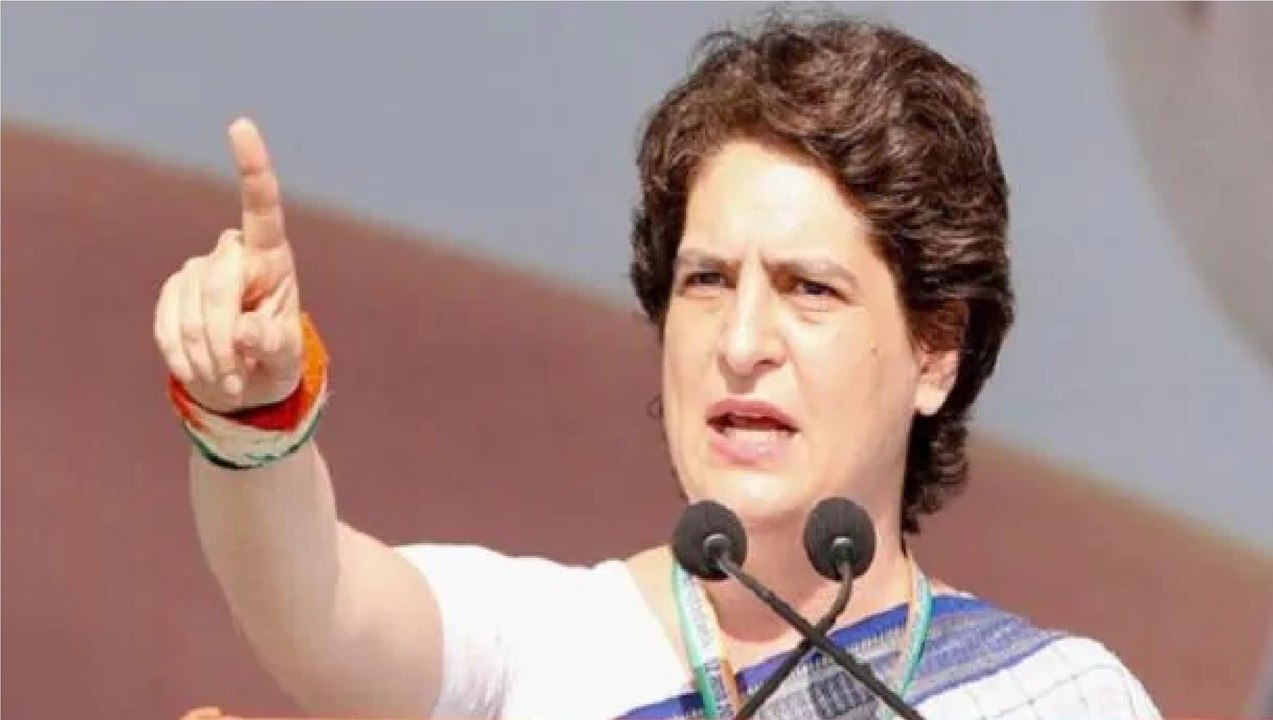 Crime in UP: Priyanka launches scathing attack on Yogi govt