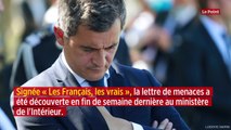 Gérald Darmanin visé par des menaces de mort