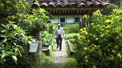 In Quarantäne im botanischen Garten