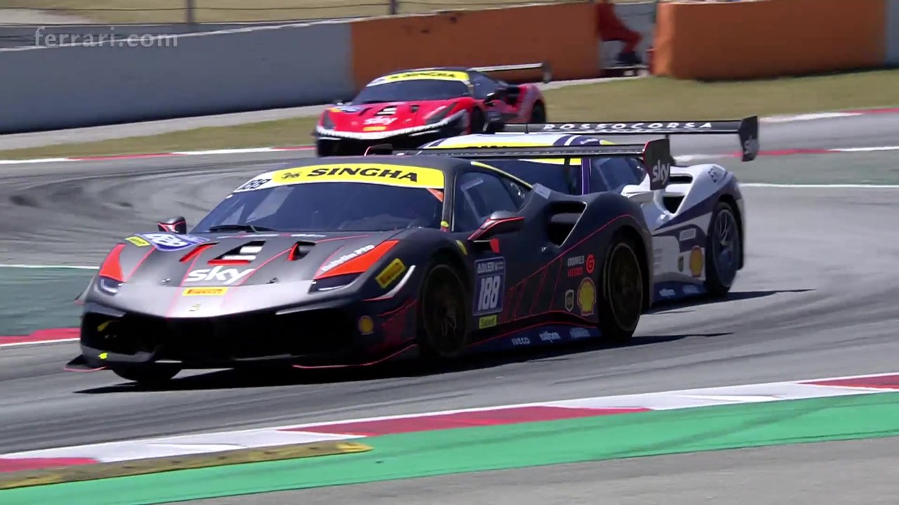Ferrari Challenge Europe - Coppa Shell, Barcelona - Race 2