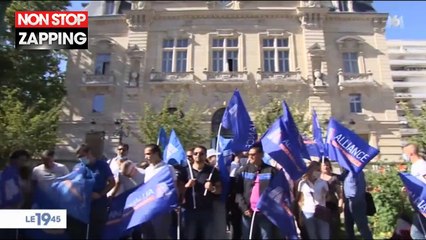 Colombes : des policiers manifestent après les propos polémiques du maire sur Vichy (Vidéo)