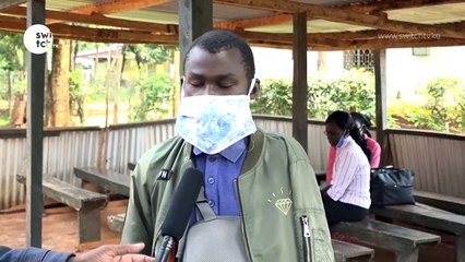 Egerton student hand chopped