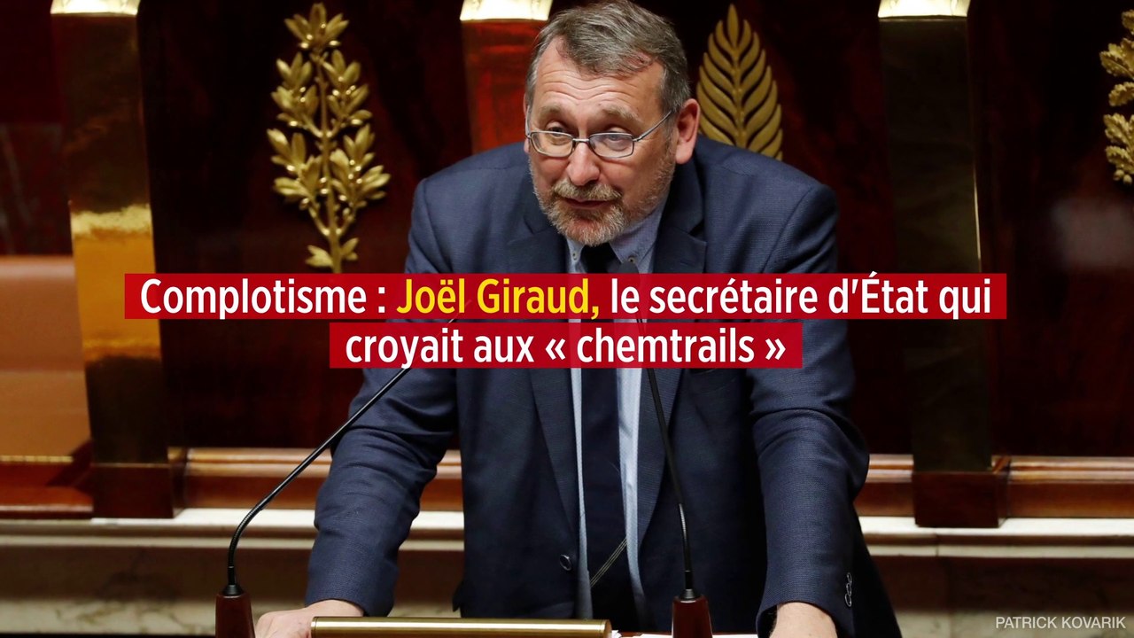Complotisme : Joël Giraud, le secrétaire d'État qui croyait aux « chemtrails »