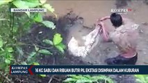 Simpan 16 Kilogram Sabu dan Ribuan Ekstasi Dalam Kuburan, BNNP Ringkus 3 Bandar Narkoba