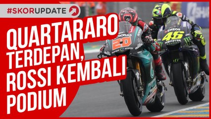 QUARTARARO MENANG LAGI TAPI BELUM PEDE JUARA DUNIA, THE DOCTOR NAIK PODIUM LAGI