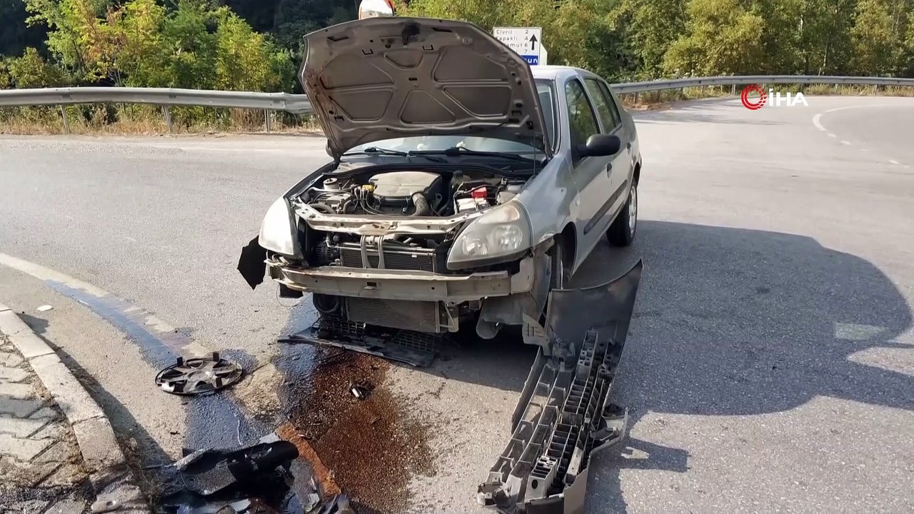 Navigasyon kazası: 2 yaralı