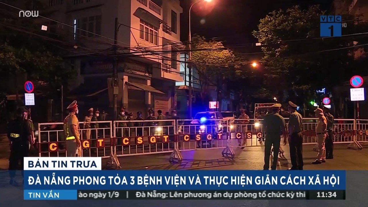 Đà Nẵng thực hiện giãn cách xã hội, phong tỏa 3 bệnh viện