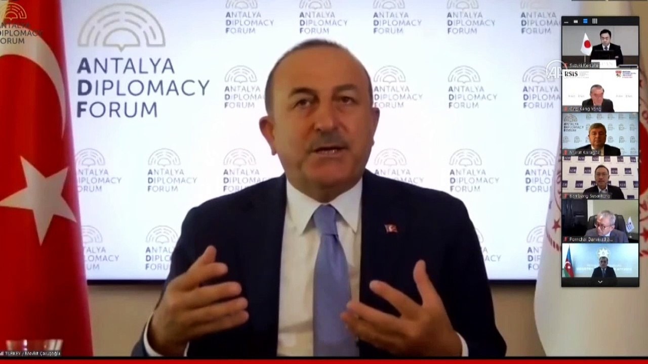 Dışişleri Bakanı Çavuşoğlu, Antalya Diplomasi Forumuna katıldı - ANKARA
