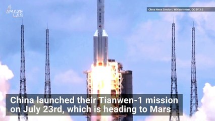 Telescope Captures China’s Tianwen-1 Spacecraft Zipping Towards Mars