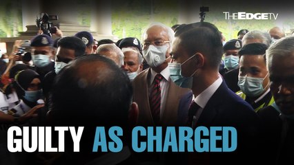 NEWS: Najib, supporters await sentencing