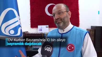TDV Kurban Bayramı'nda 10 bin aileye bayramlık dağıtacak