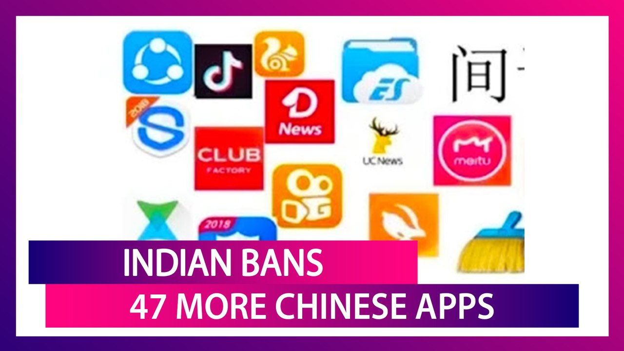 India Bans 47 Clones Of Chinese Apps Banned Earlier, TikTok & 58 Other Apps Were Banned In June
