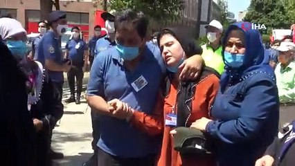 Kazada şehit olan eşinin tişörtünü bir an olsun bırakmadı