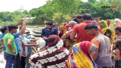 যুবলীগের উদ্যোগে বন্যার্তদের ঈদ উপহার