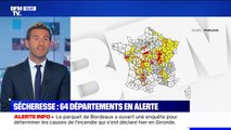 64 départements français en alerte sécheresse