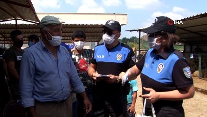 Polis ekipleri hayvan pazarlarında sahte para ve dolandırıcılığa karşı uyardı