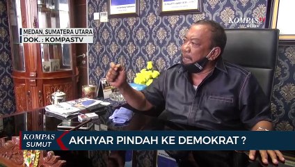 Akhyar Nasution Pakai Jaket Partai Demokrat