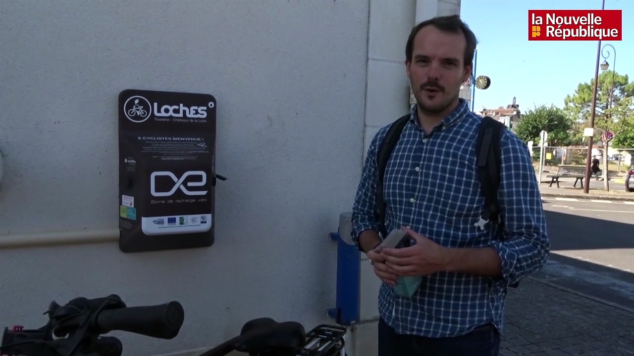 VIDEO. Loches : une station service entièrement dédiée aux cyclistes.