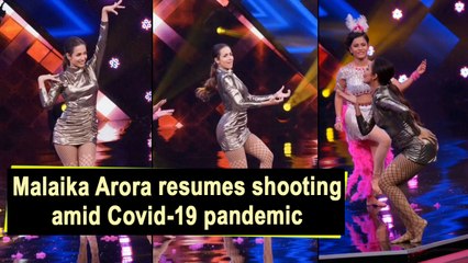 Malaika Arora resumes shooting amid Covid-19 pandemic
