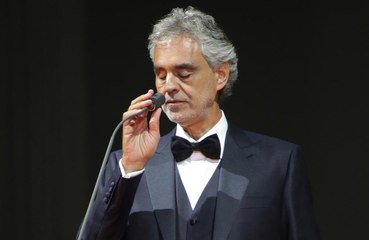 Andrea Bocelli se sentiu 'humilhado e ofendido' por lockdown na Itália