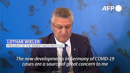 Germany voices 'great concern' at virus spike