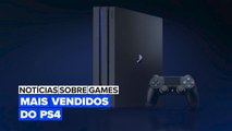 Confira os jogos de PS4 mais vendidos de todos os tempos