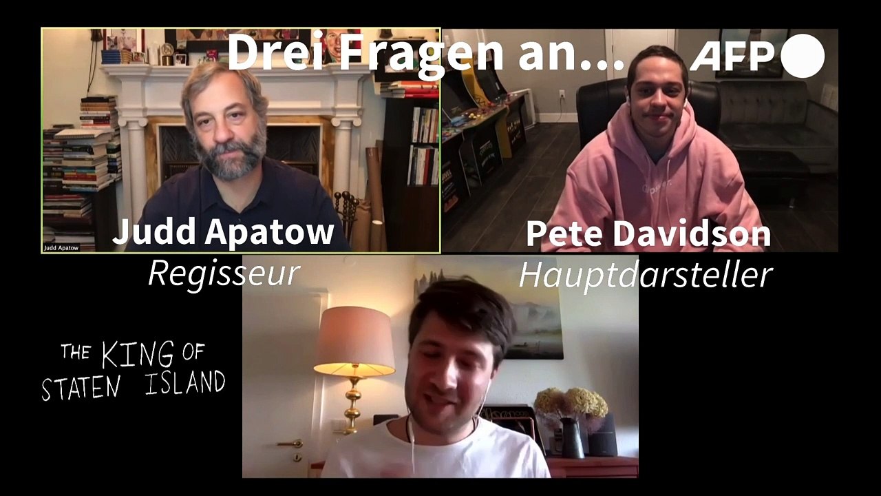 Spaß beim Dreh zu 'The King of Staten Island'