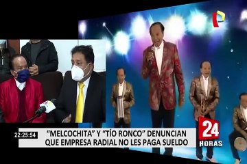 'Melcochita' y 'Tío Ronco' denuncian que conocida radio les adeuda más de 20 mil soles a cada uno