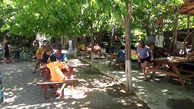 Olimpos ve Adrasan’da Bayram Hareketliliği
