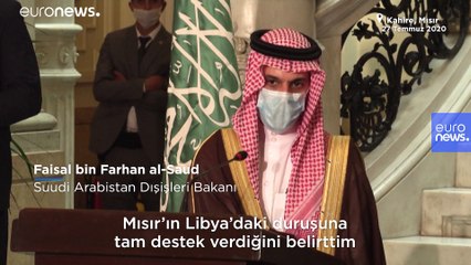 Suudi Arabistan'dan Mısır'a Libya desteği