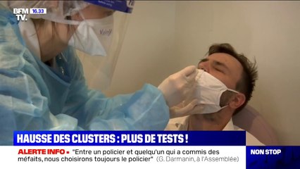 Coronavirus: les files d’attente s’allongent pour se faire tester