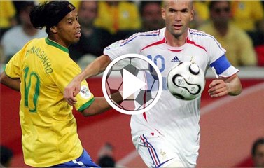 Zidane, solo, bailando a Brasil ¡Su mejor partido con Francia!