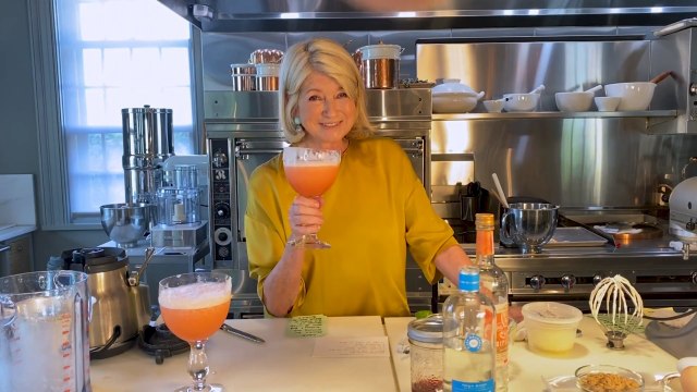 Brown-Sugar Peach Pavlova and Martha-ritas | Martha Stewart | Food & Wine Classic at Home 2020