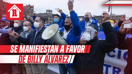 Cooperativistas de La Máquina se manifiestan a favor de Billy Álvarez