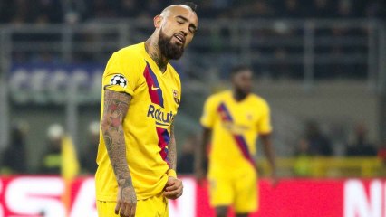 Arturo Vidal haciendo un directo de Instagram en estado de posible embriaguez