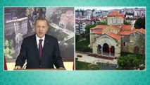 Cumhurbaşkanı Erdoğan, Sümela Manastırı ve Trabzon Ayasofya Camii'nin restorasyon sonrası açılış törenine katıldı