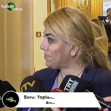 Berna Gözbaşı'dan esprili cevap! Ben tek kadın başkan olarak naz ve kapris yapma hakkımı kullandım