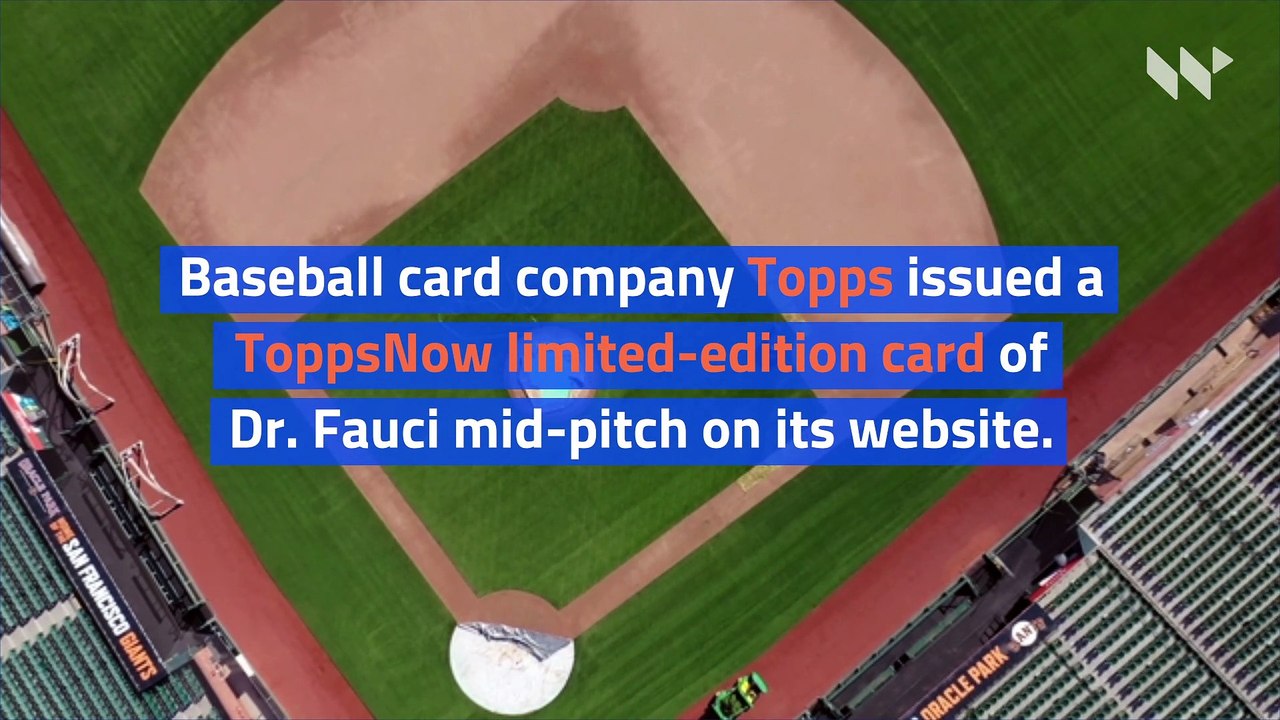 Dr. Fauci's Topps Baseball Card Sets New Record
