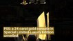 PS5: a 24-carat gold console in Special Limited Luxury Edition unveiled