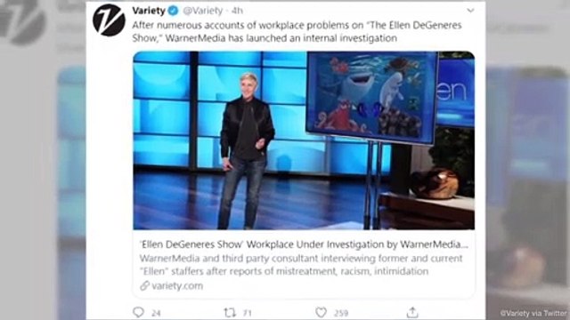 The Ellen DeGeneres Show reportedly under investigation following staff complaints